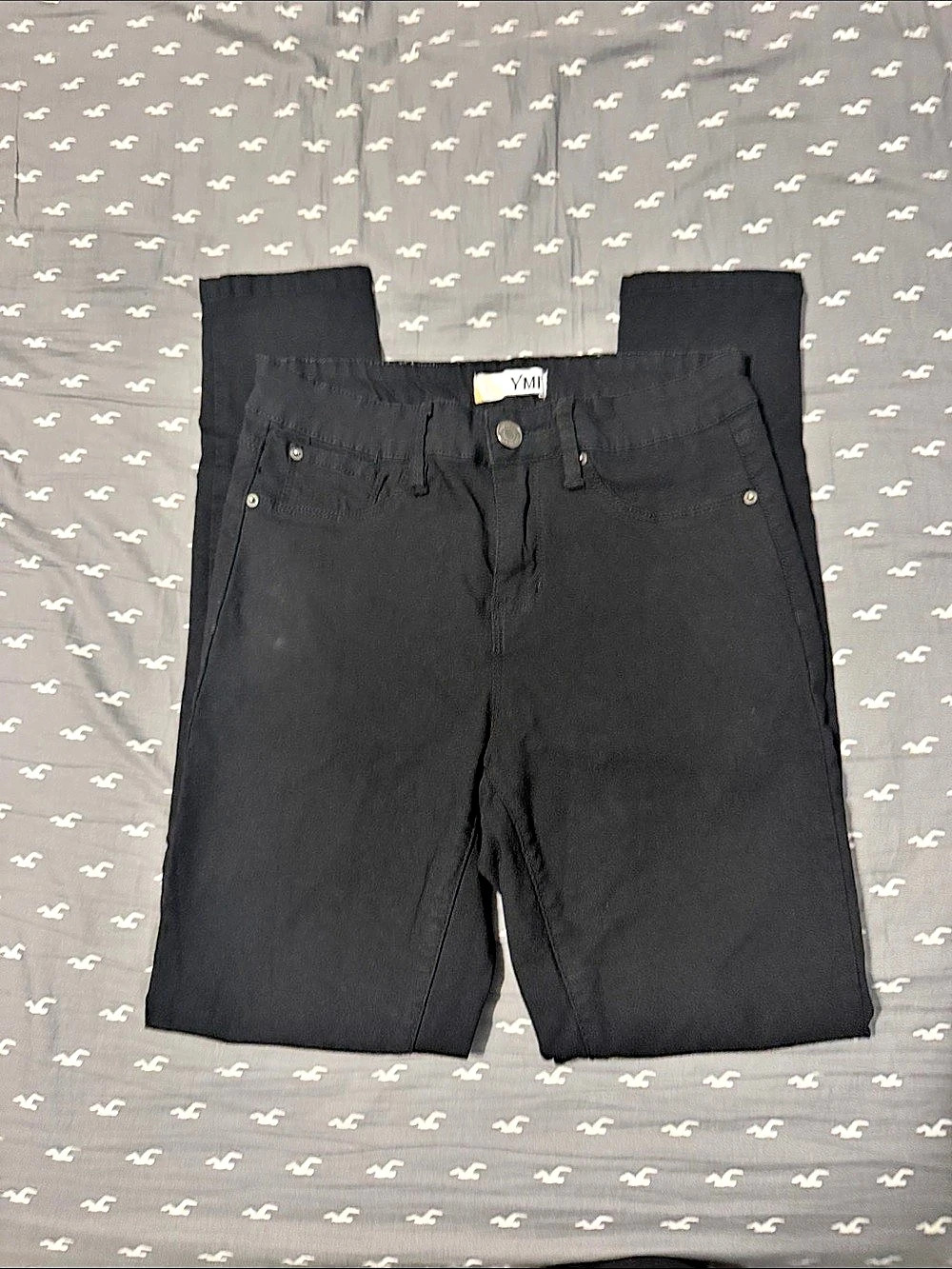 YMI Black Skinny Slacks